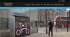 Desktop Screenshot of bromptonbikehire.com